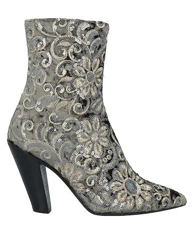 Grey Jacquard Ankle boot
