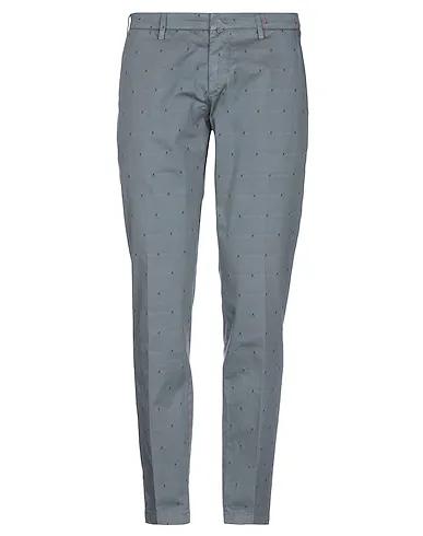 Grey Jacquard Casual pants