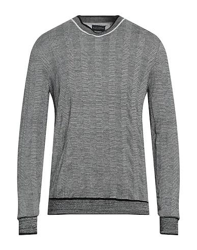 Grey Jacquard Sweater