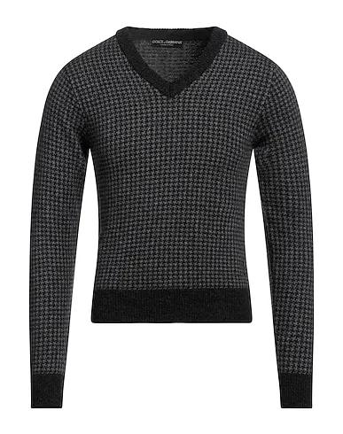 Grey Jacquard Sweater