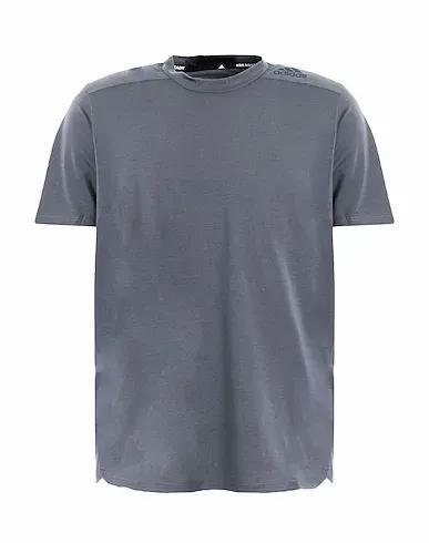 Grey Jersey Basic T-shirt D4T WORKOUT TEE
