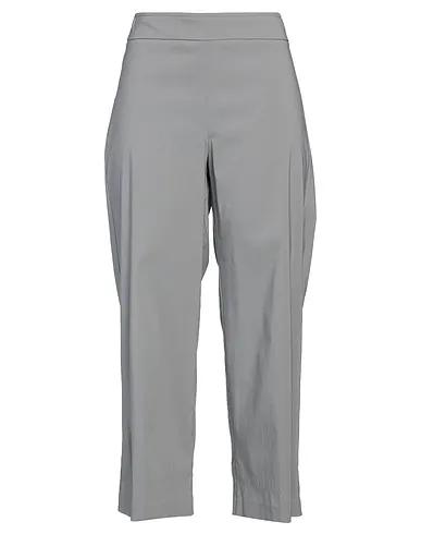Grey Jersey Cropped pants & culottes