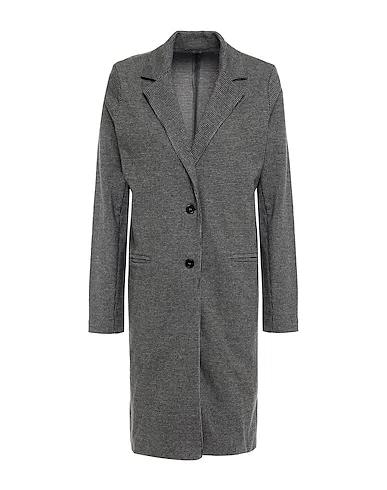 Grey Jersey Full-length jacket