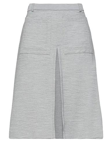 Grey Jersey Midi skirt