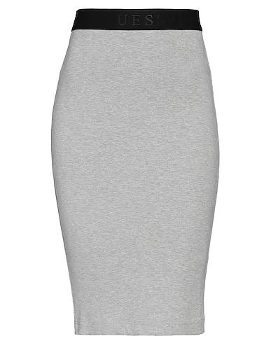 Grey Jersey Midi skirt