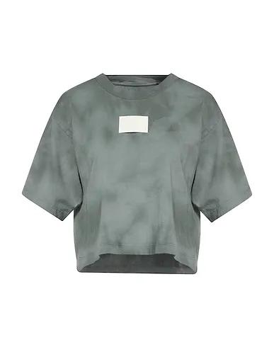 Grey Jersey Oversize-T-Shirt