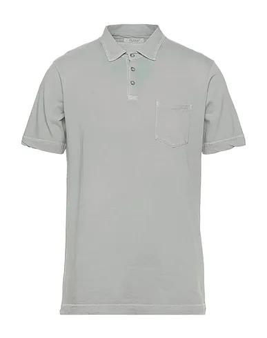 Grey Jersey Polo shirt