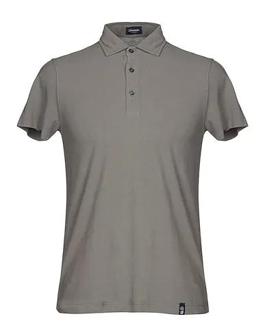 Grey Jersey Polo shirt