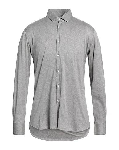 Grey Jersey Solid color shirt
