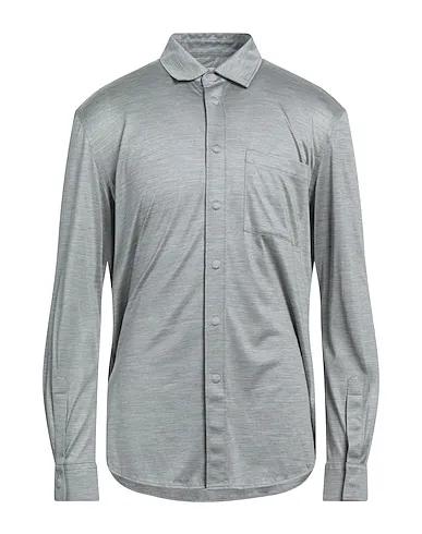 Grey Jersey Solid color shirt