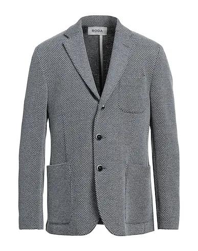 Grey Knitted Blazer