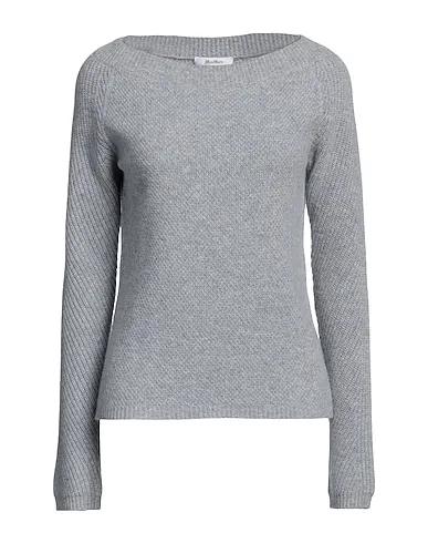 Grey Knitted Cashmere blend