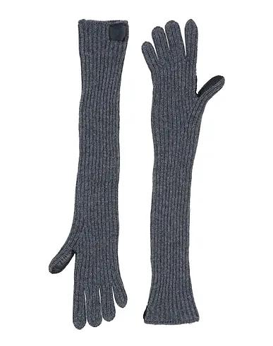 Grey Knitted Gloves