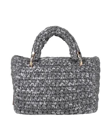 Grey Knitted Handbag
