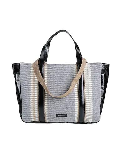 Grey Knitted Handbag