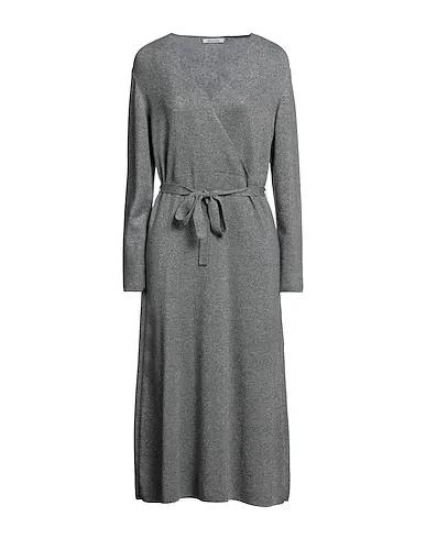 Grey Knitted Long dress