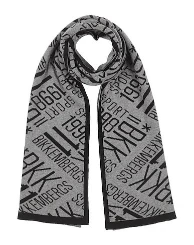 Grey Knitted Scarves and foulards