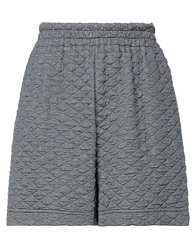 Grey Knitted Shorts & Bermuda