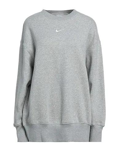 Grey Nike Sportswear Phoenix Fleece Women's Oversized Crewneck Sweatshirt