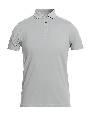 Grey Piqué Polo shirt