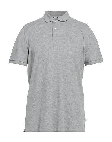 Grey Piqué Polo shirt