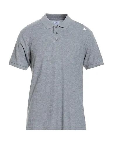Grey Piqué Polo shirt
