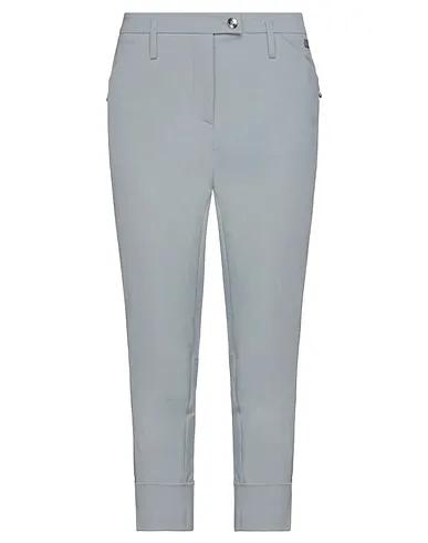 Grey Plain weave Casual pants