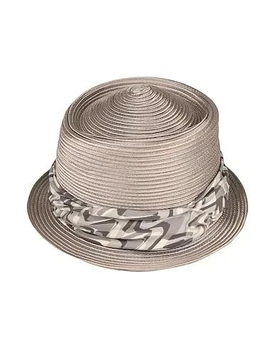 Grey Plain weave Hat