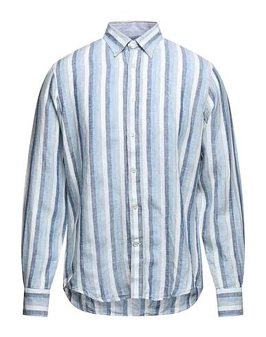 Grey Plain weave Linen shirt