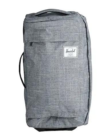 Grey Plain weave Luggage