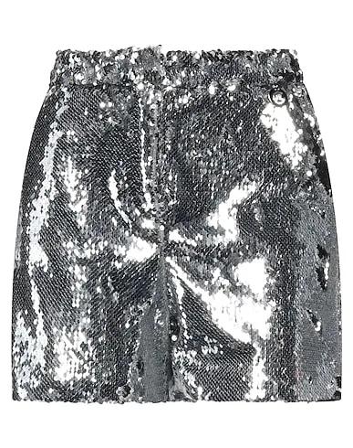Grey Plain weave Shorts & Bermuda