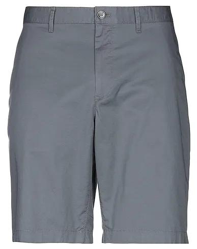 Grey Plain weave Shorts & Bermuda WASHED POLIN SHORT
