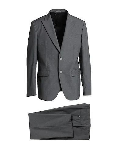 Grey Plain weave Suits