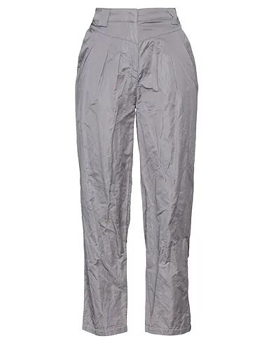 Grey Poplin Casual pants