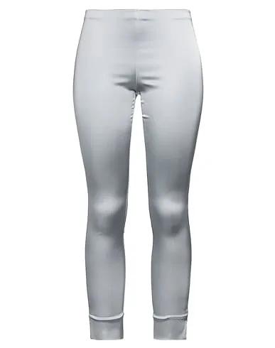 Grey Satin Casual pants