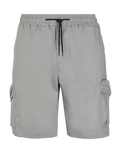 Grey Shorts & Bermuda COTTON WAISTBAND CARGO SHORTS
