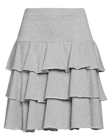 Grey Sweatshirt Mini skirt