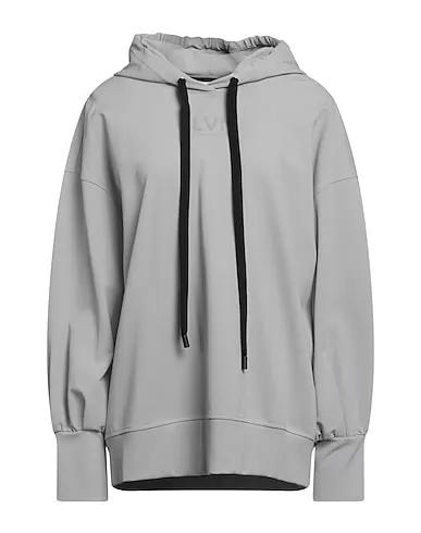 Grey Synthetic fabric Hooded sweatshirt