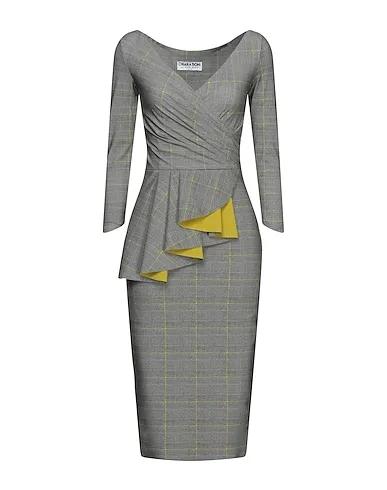 Grey Synthetic fabric Midi dress