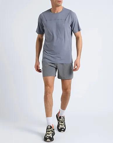 Grey Synthetic fabric T-shirt 	M SEASONS COOLCELL TEE