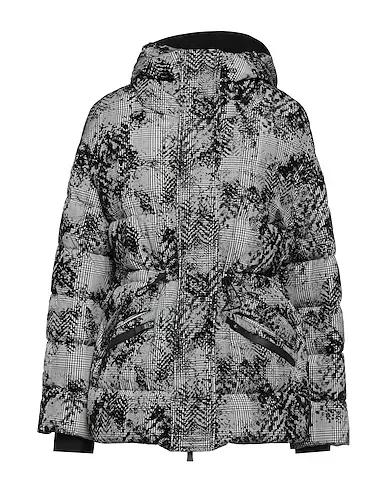 Grey Techno fabric Shell  jacket