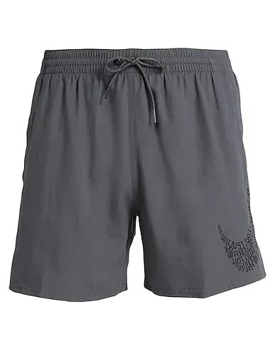 Grey Techno fabric Swim shorts 5 Volley Short
