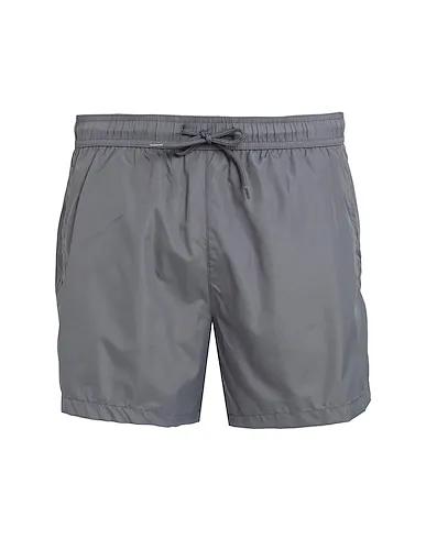 Grey Techno fabric Swim shorts