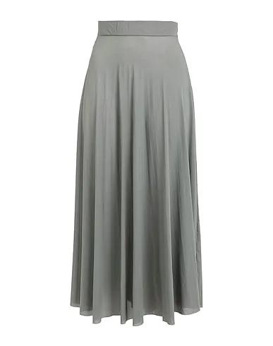 Grey Tulle Midi skirt