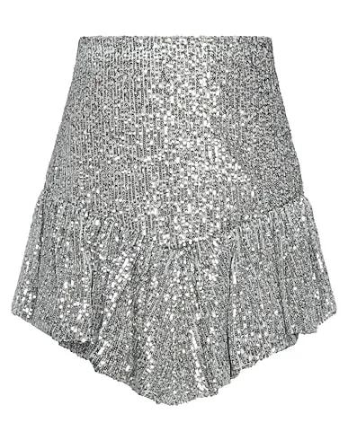 Grey Tulle Mini skirt