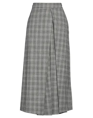Grey Tweed Maxi Skirts
