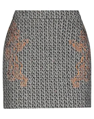 Grey Tweed Mini skirt