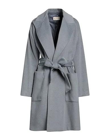 Grey Velvet Coat