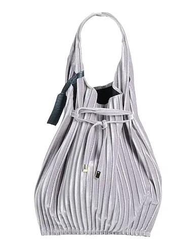 Grey Velvet Handbag