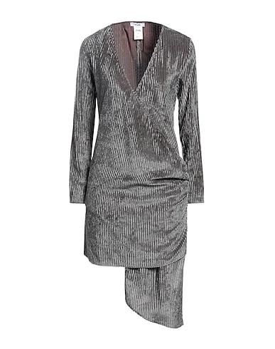 Grey Velvet Short dress